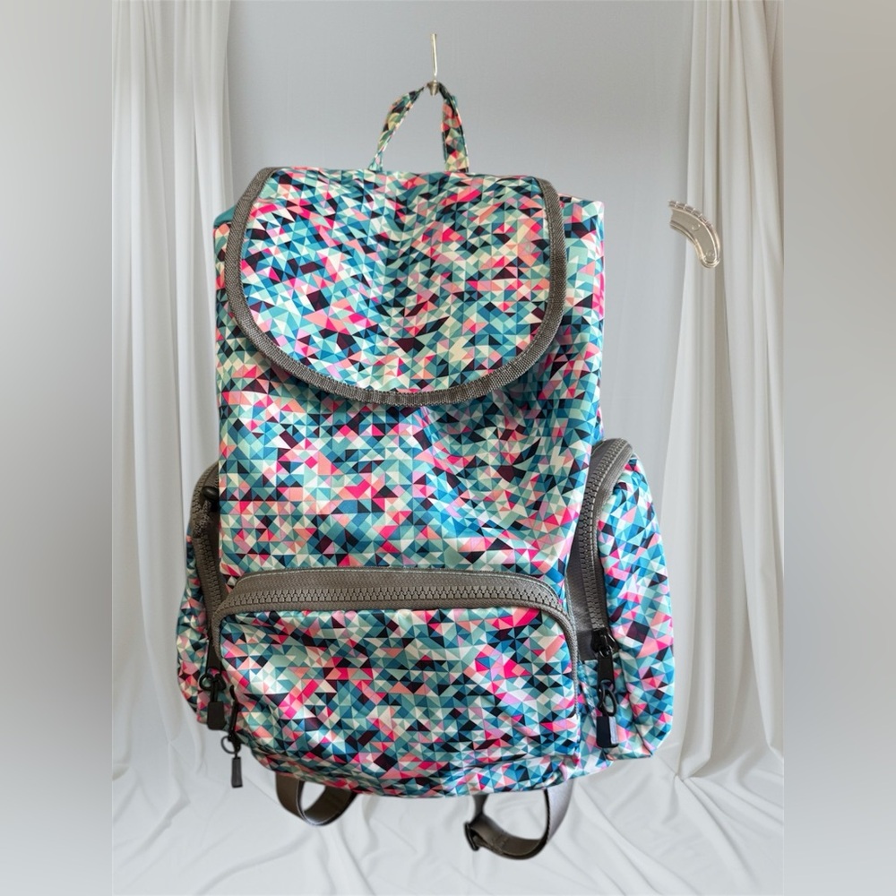 Colorful Geometric Women's Backpack